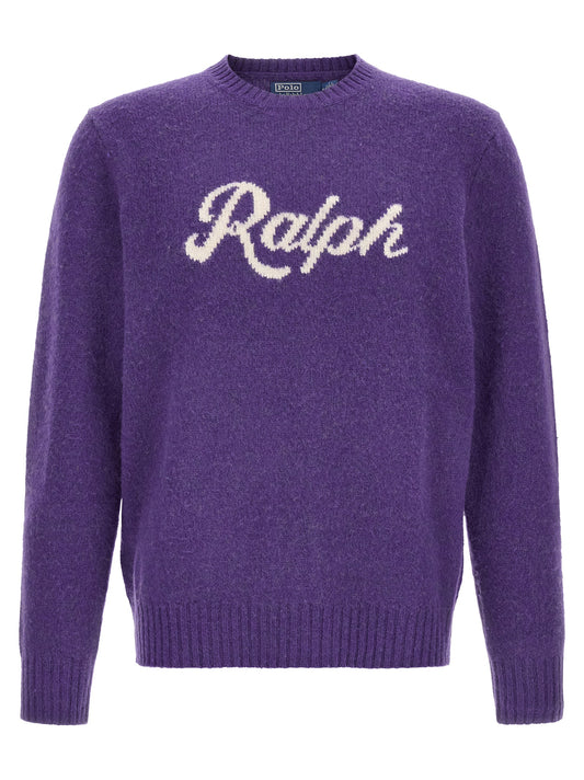 Purple Wool Cardigan