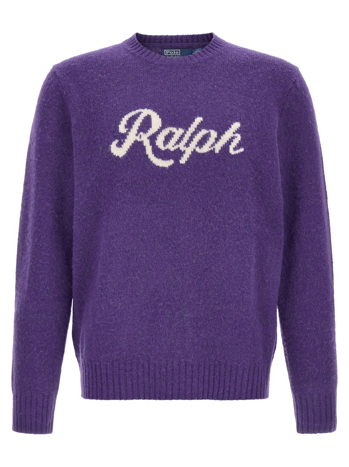 Purple Wool Cardigan