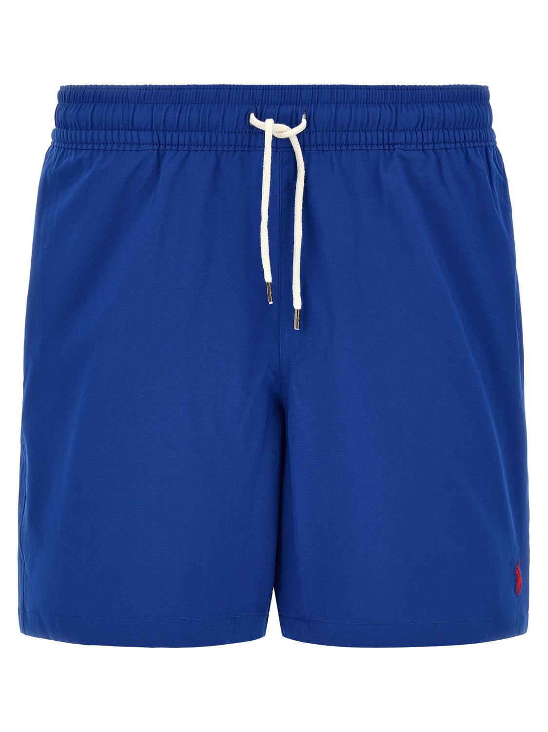 Blue Polyester Swim Shorts