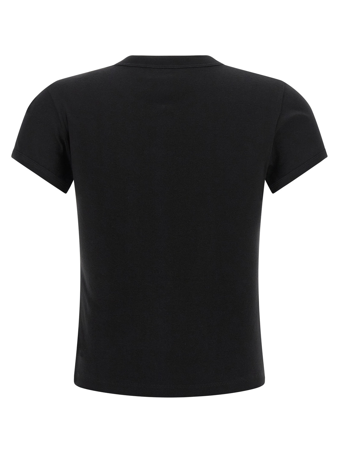 Black Cotton T-Shirt