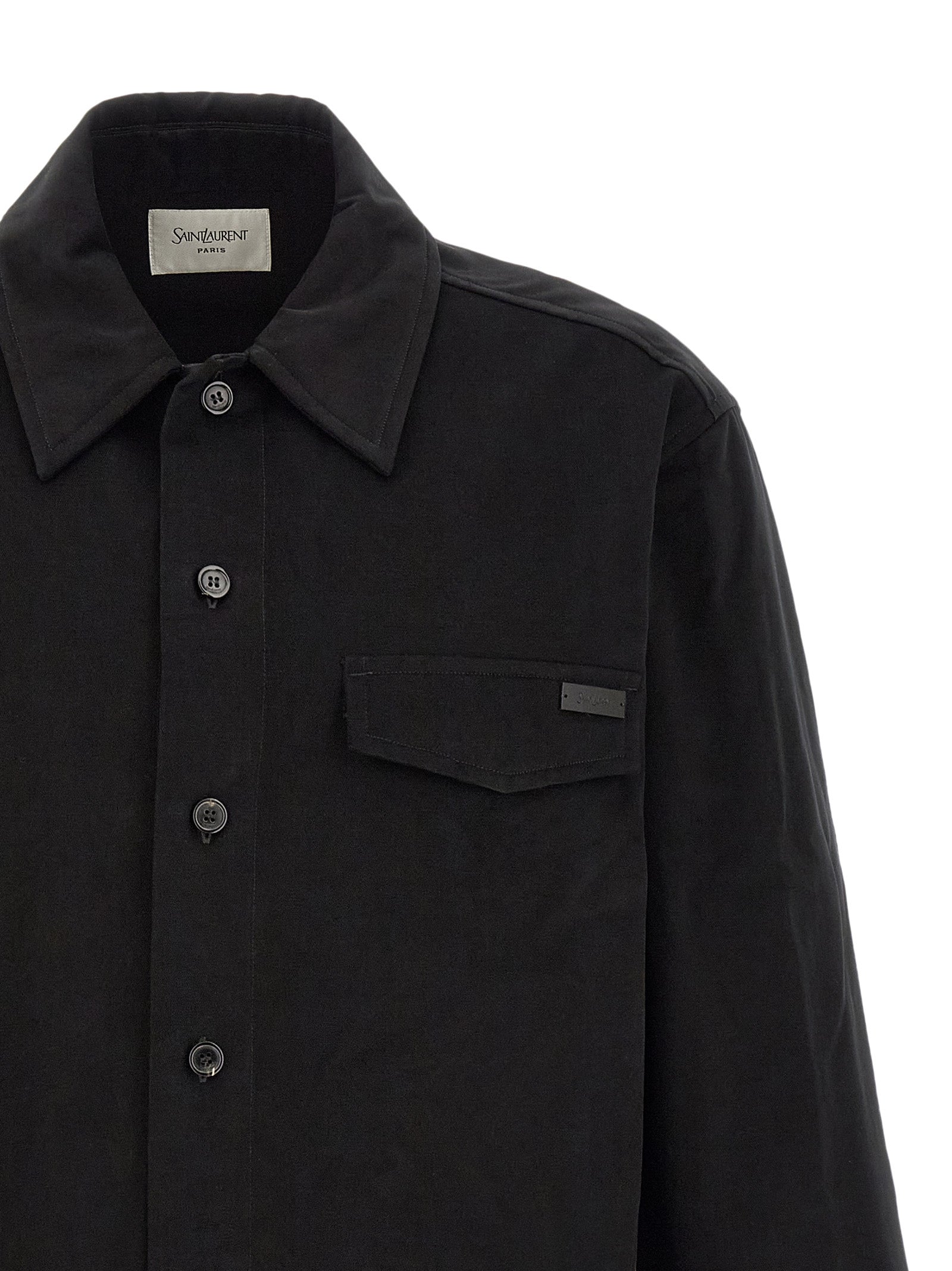 Black Cotton Blouse