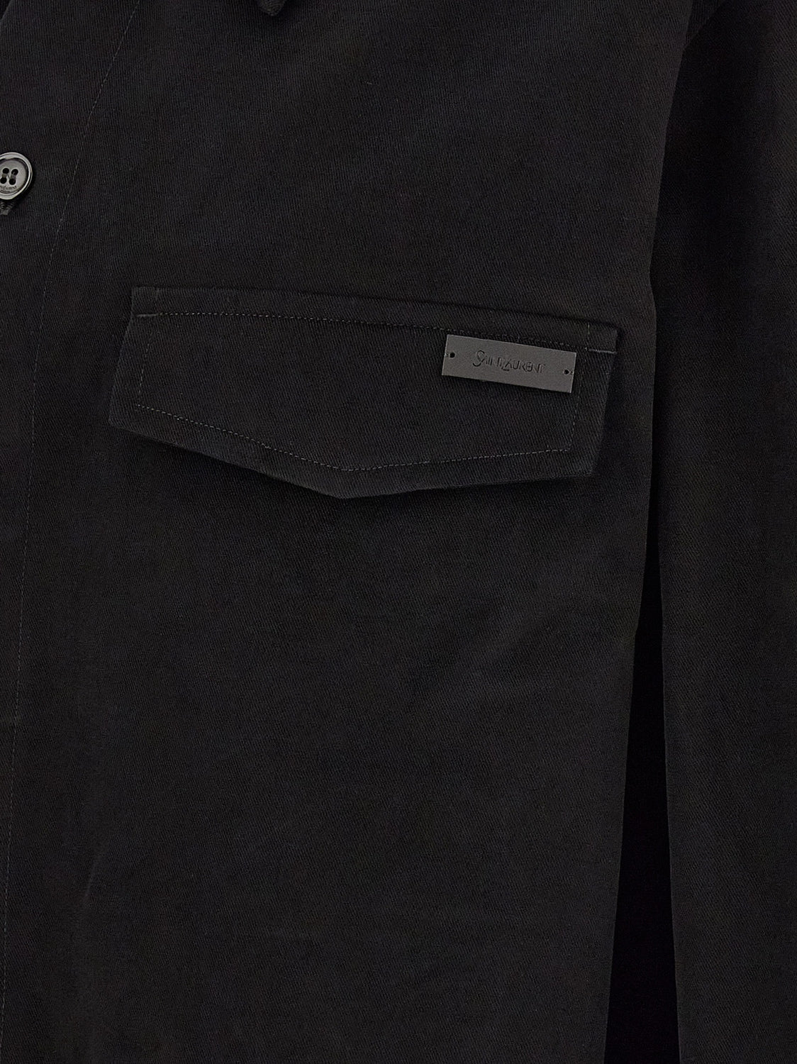 Black Cotton Blouse