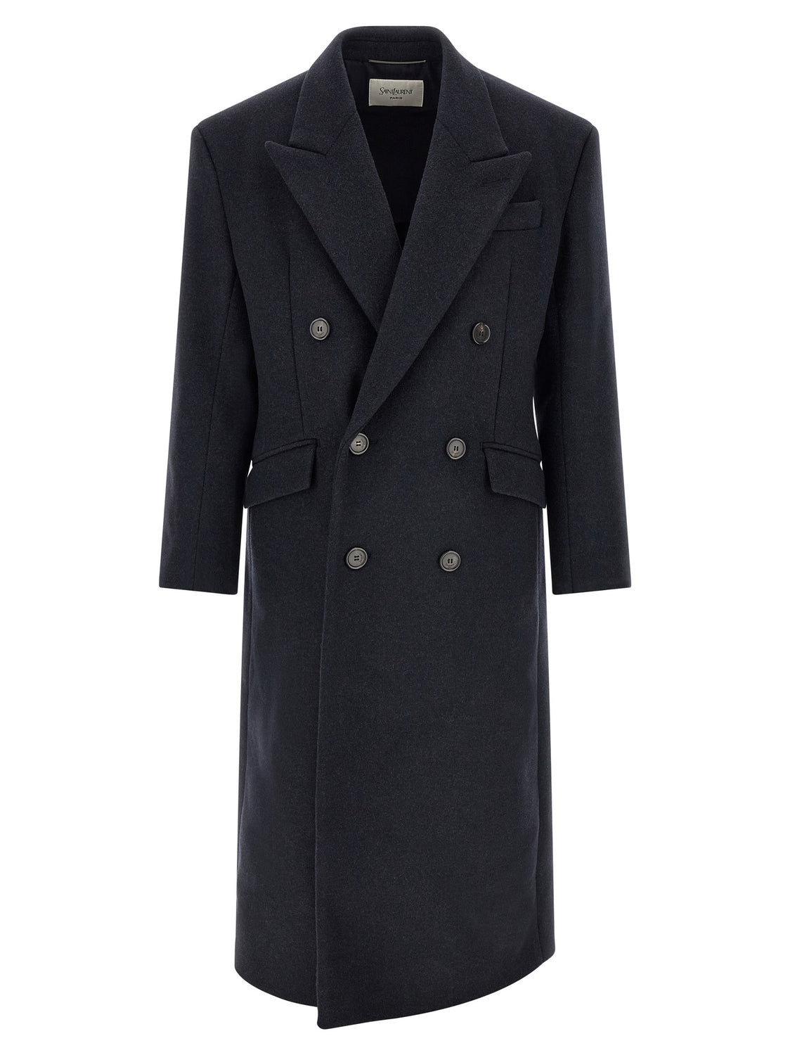 Blue Wool Coat