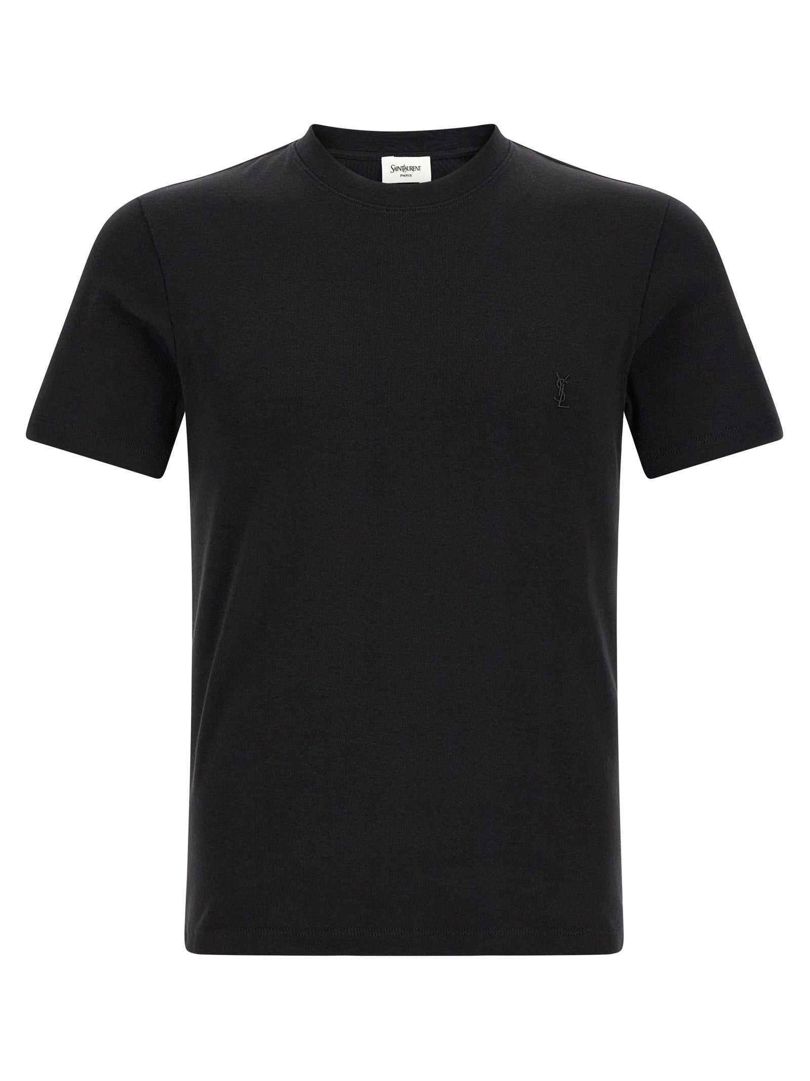 Black Cotton T-Shirt