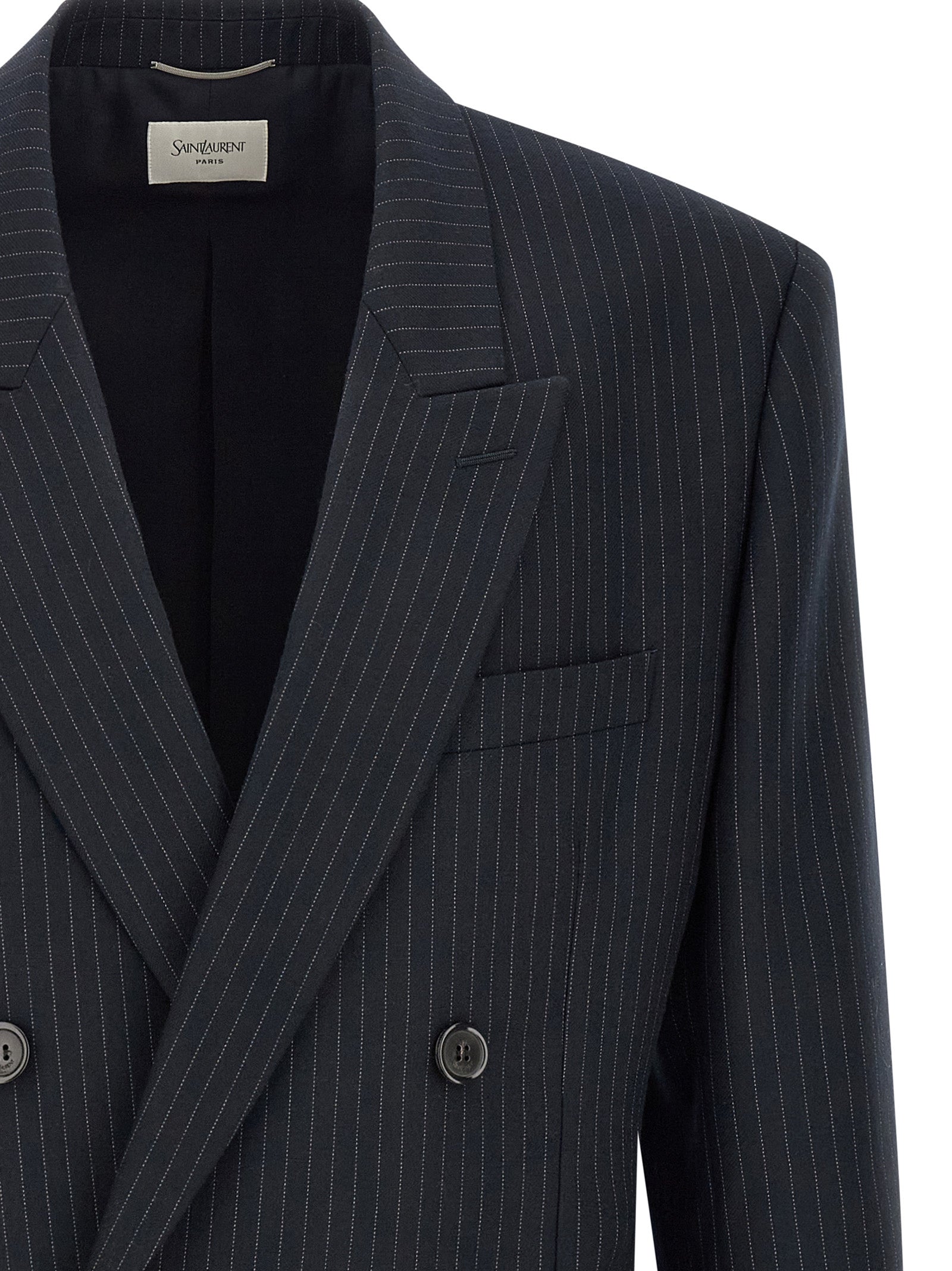 Blue Wool Blazer
