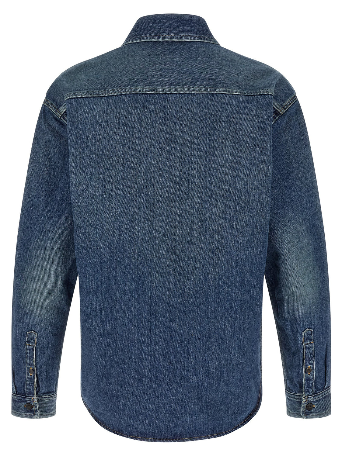 Blue Cotton Blouse