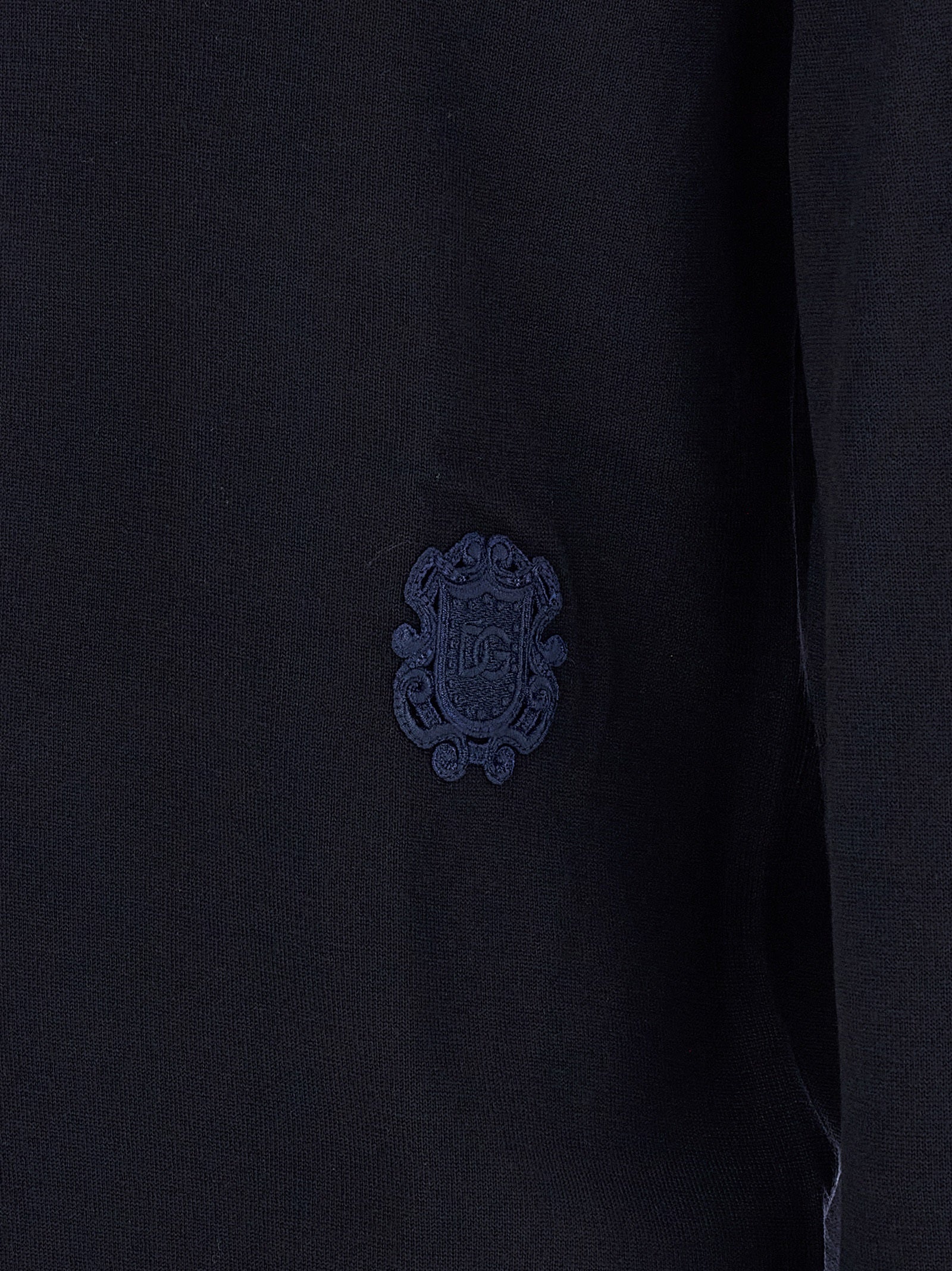 Blue Virgin Wool Cardigan