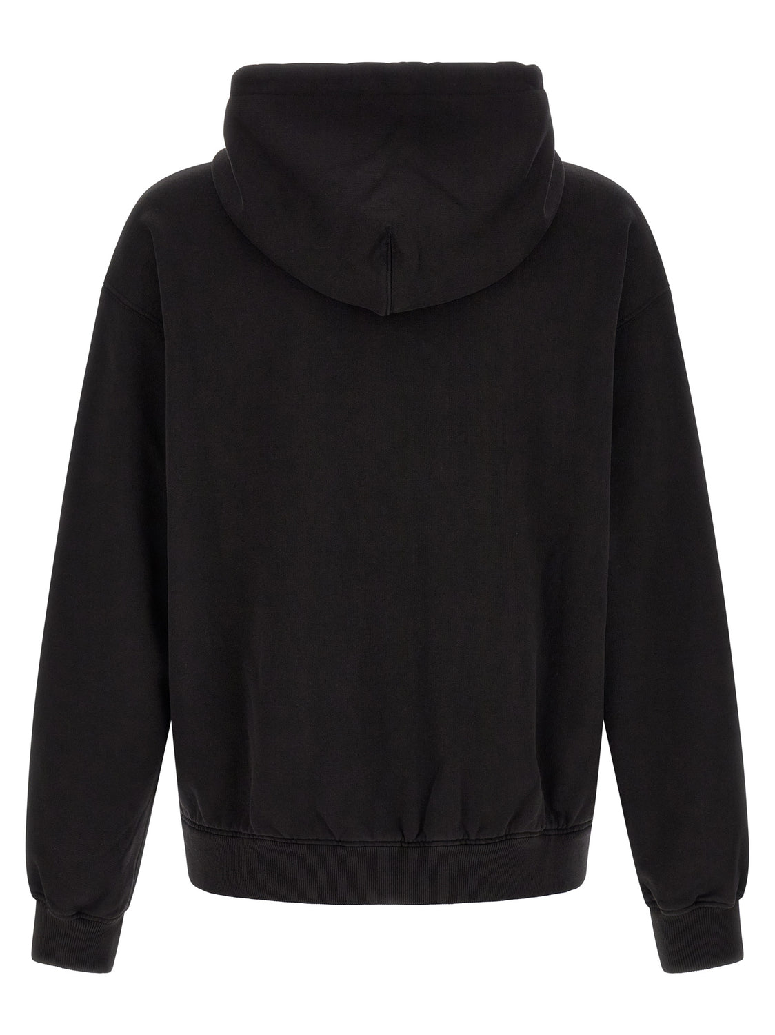 Black Cotton Sweatshirt