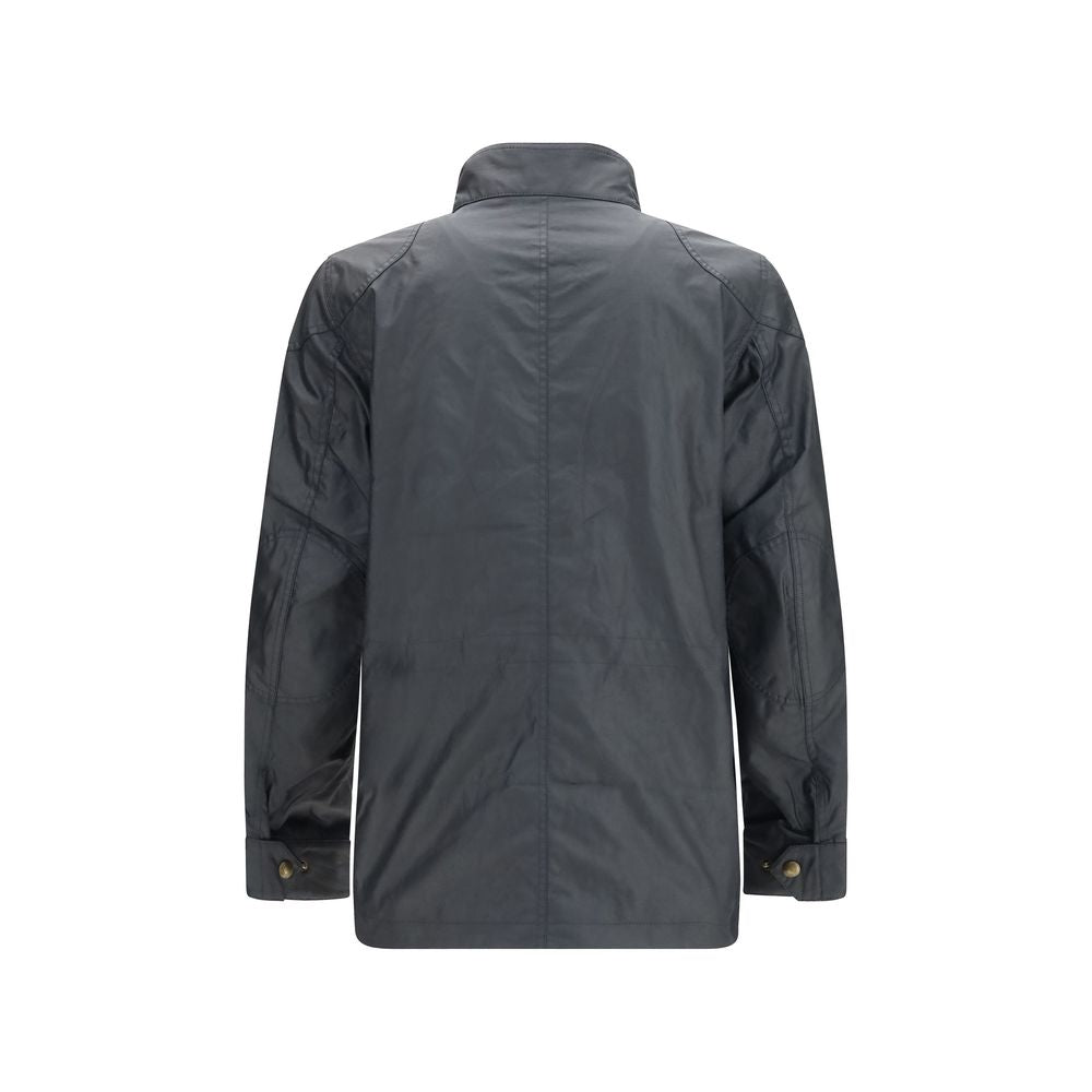 Blue Cotton Shell Jacket