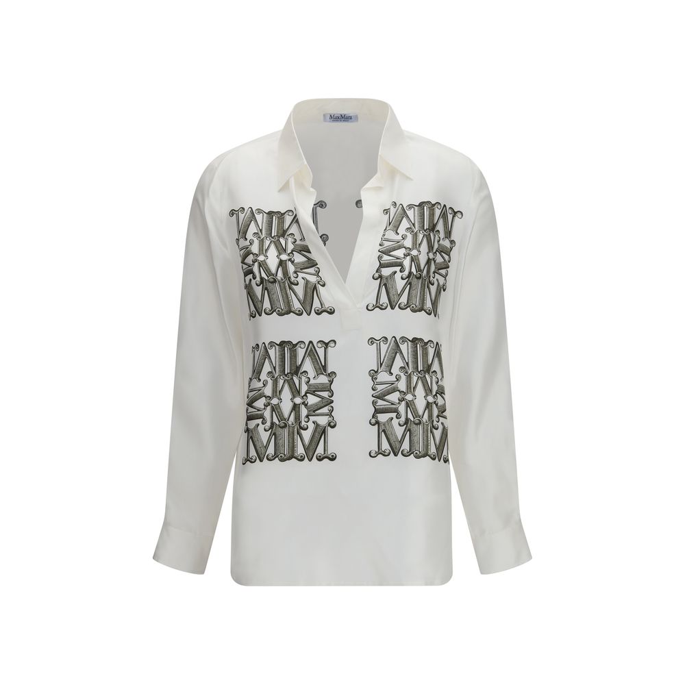 White Silk Dress Shirt