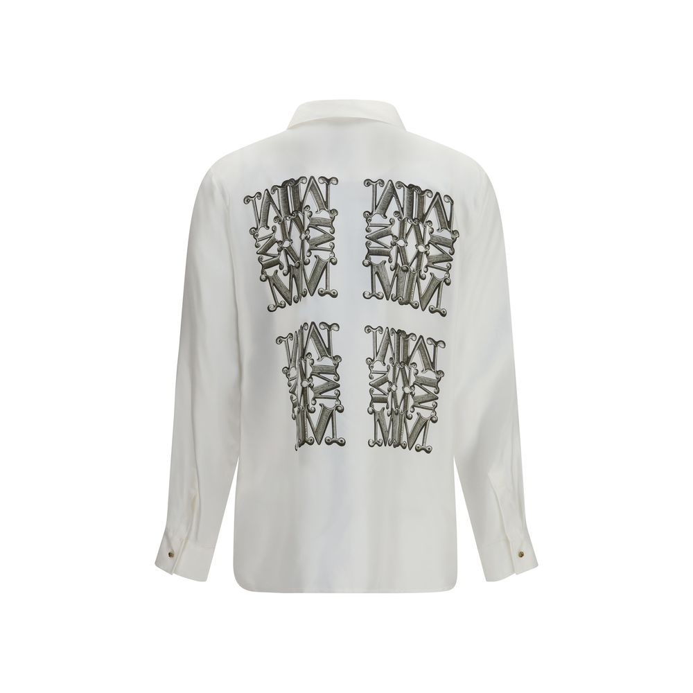 White Silk Dress Shirt