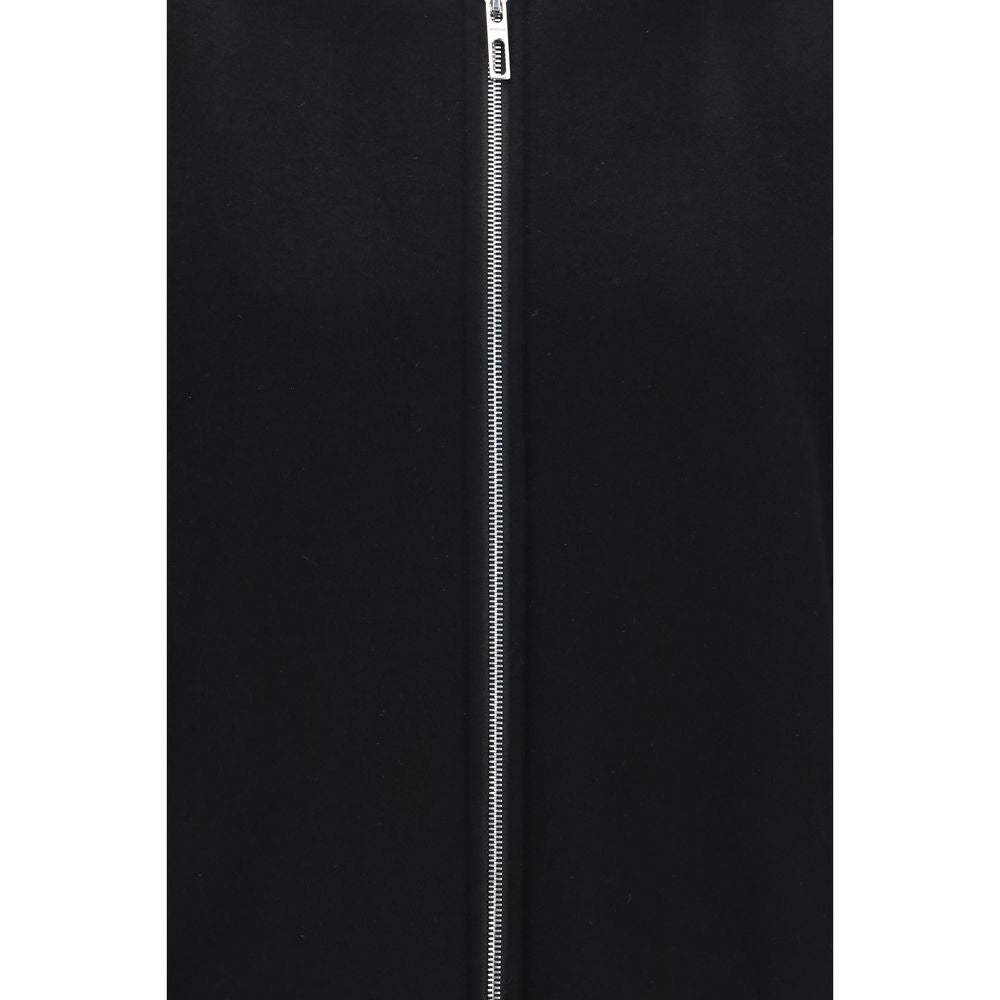 Black Wool Oves Aries Full-Length Jacket
