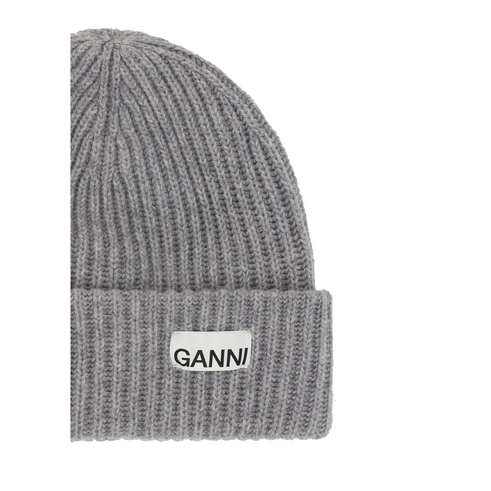 Gray Wool Oves Aries Beanie