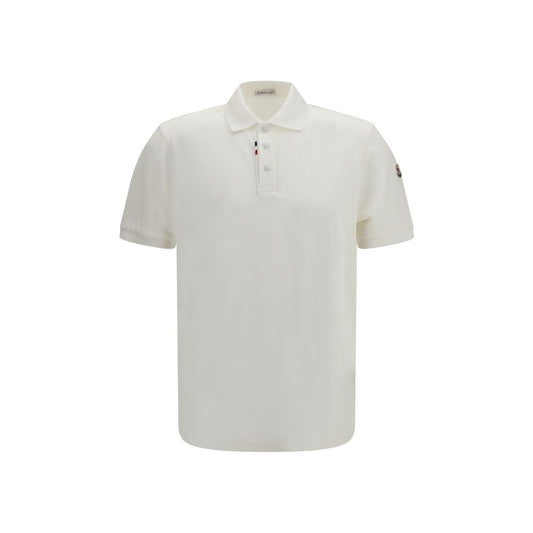 White Cotton Polo Shirt