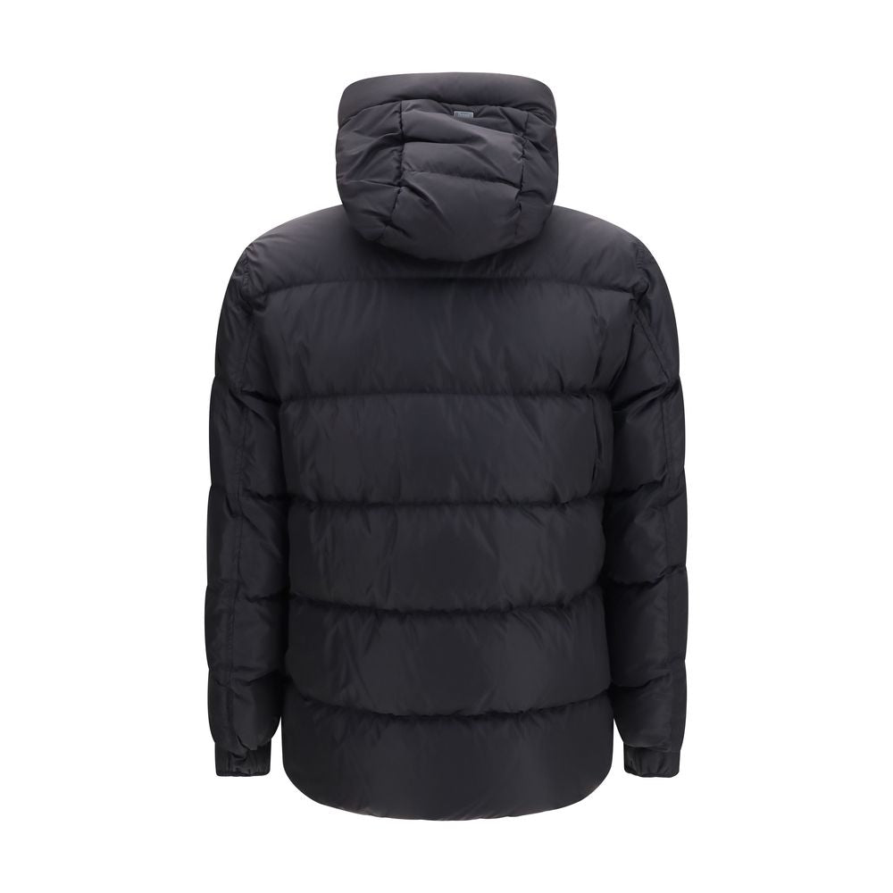 Black Goose Down Shell Jacket