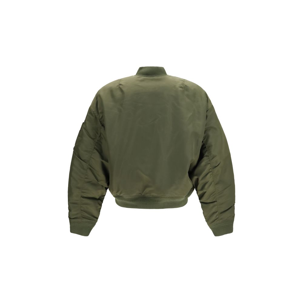 Bicolor Nylon Bomber