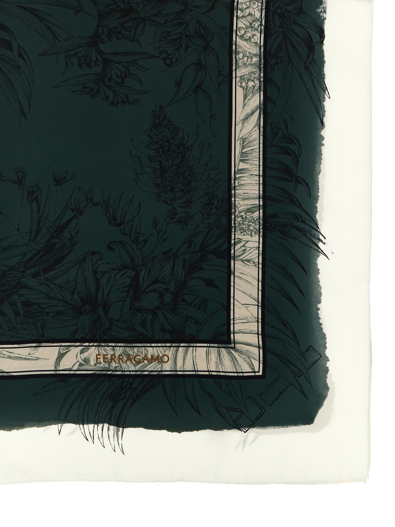 Multicolor Silk Scarf