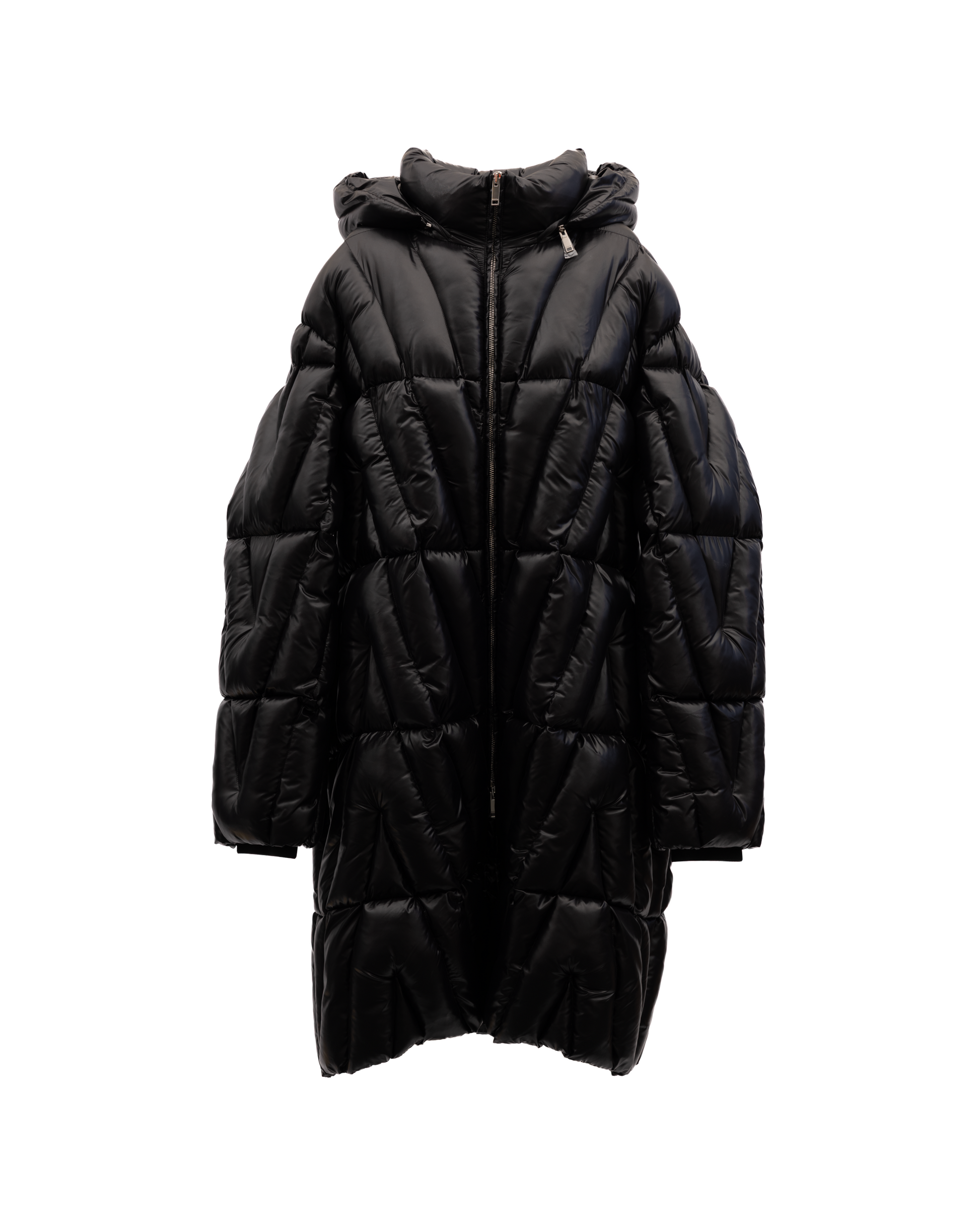 Black Women Wool Coat