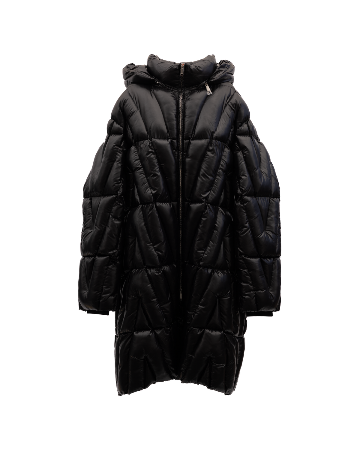 Black Women Wool Coat