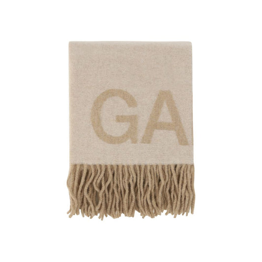 Beige Wool Oves Aries Scarf