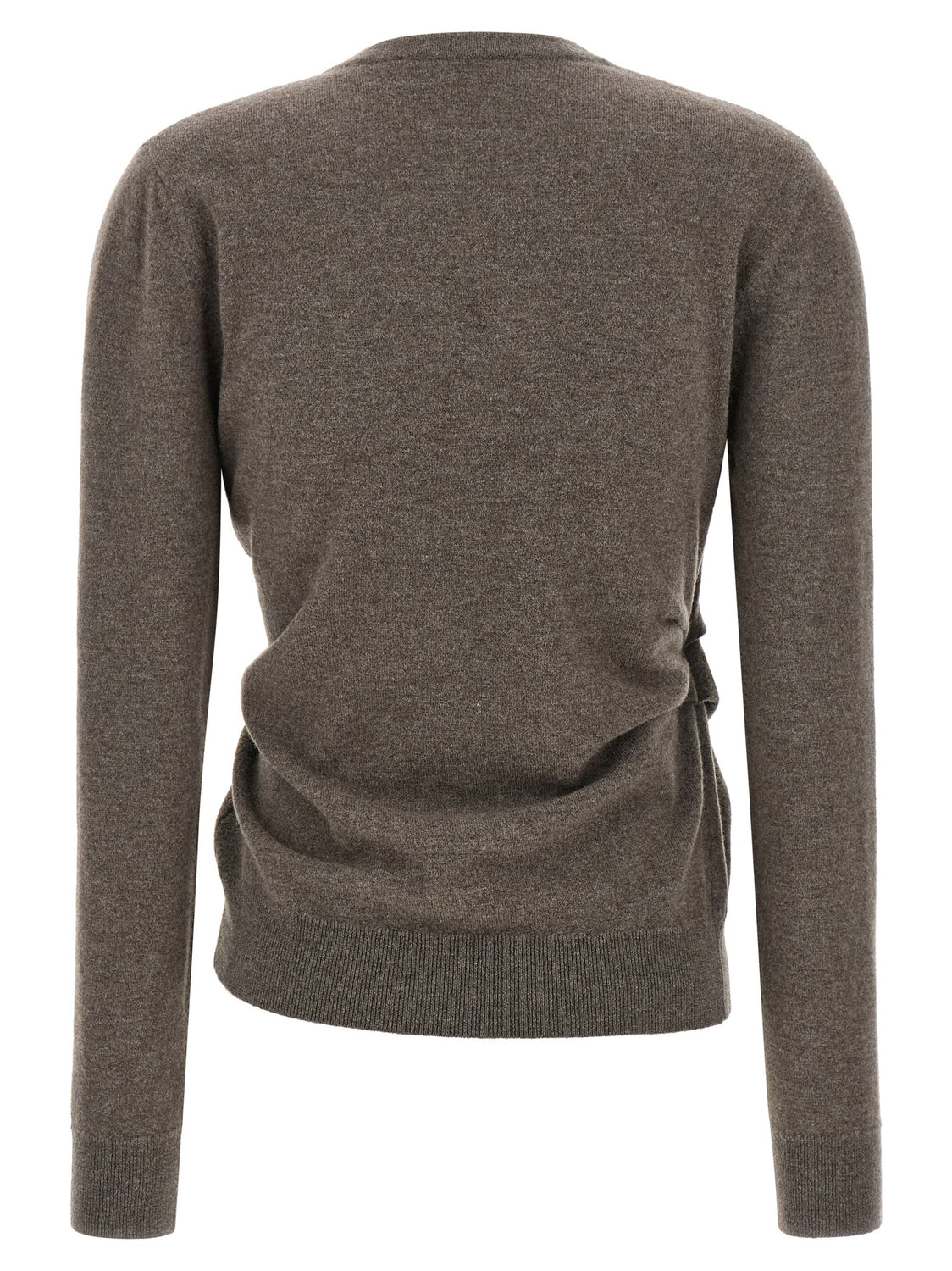 Brown Wool Cardigan