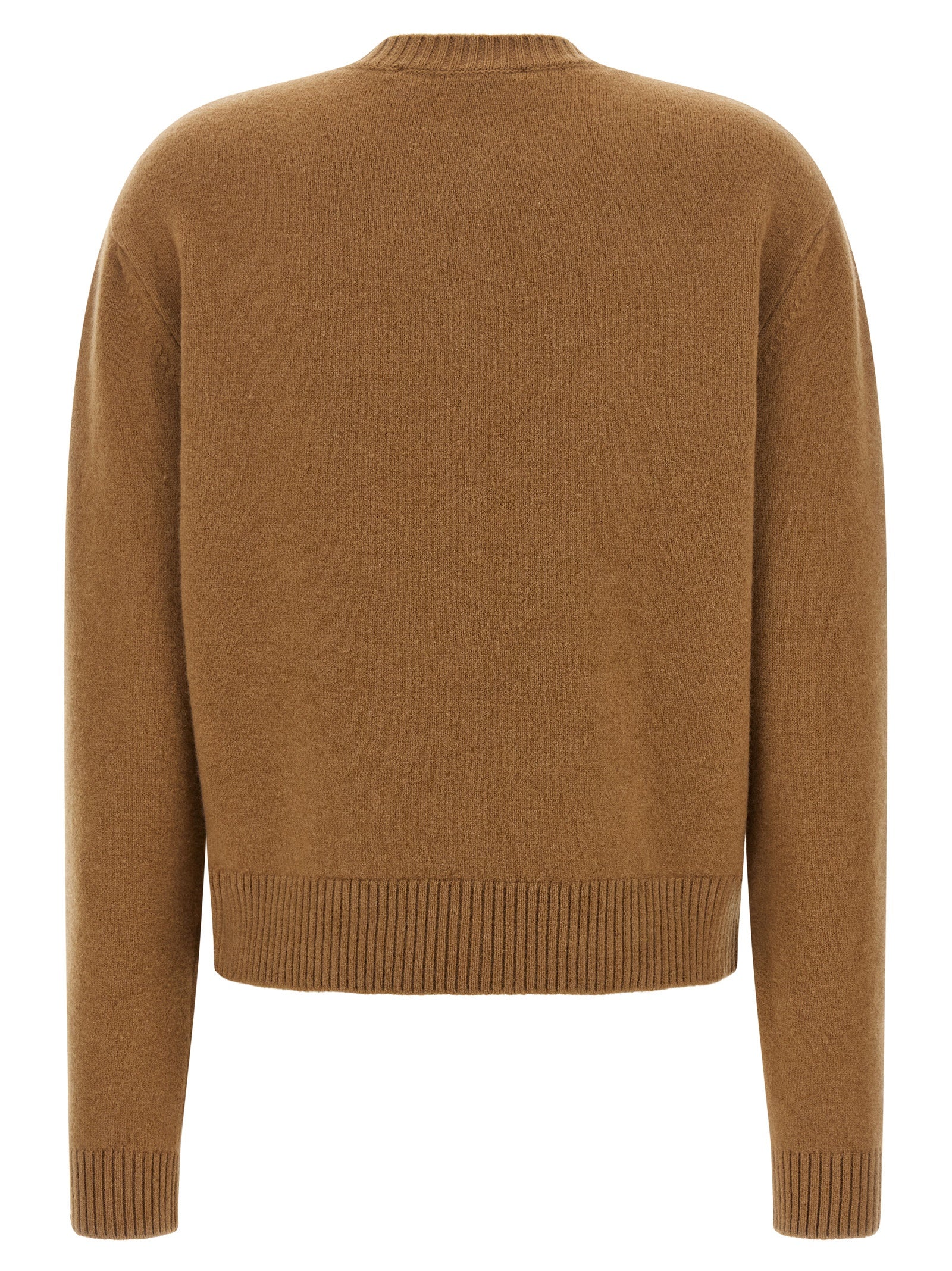 Brown Wool Cardigan