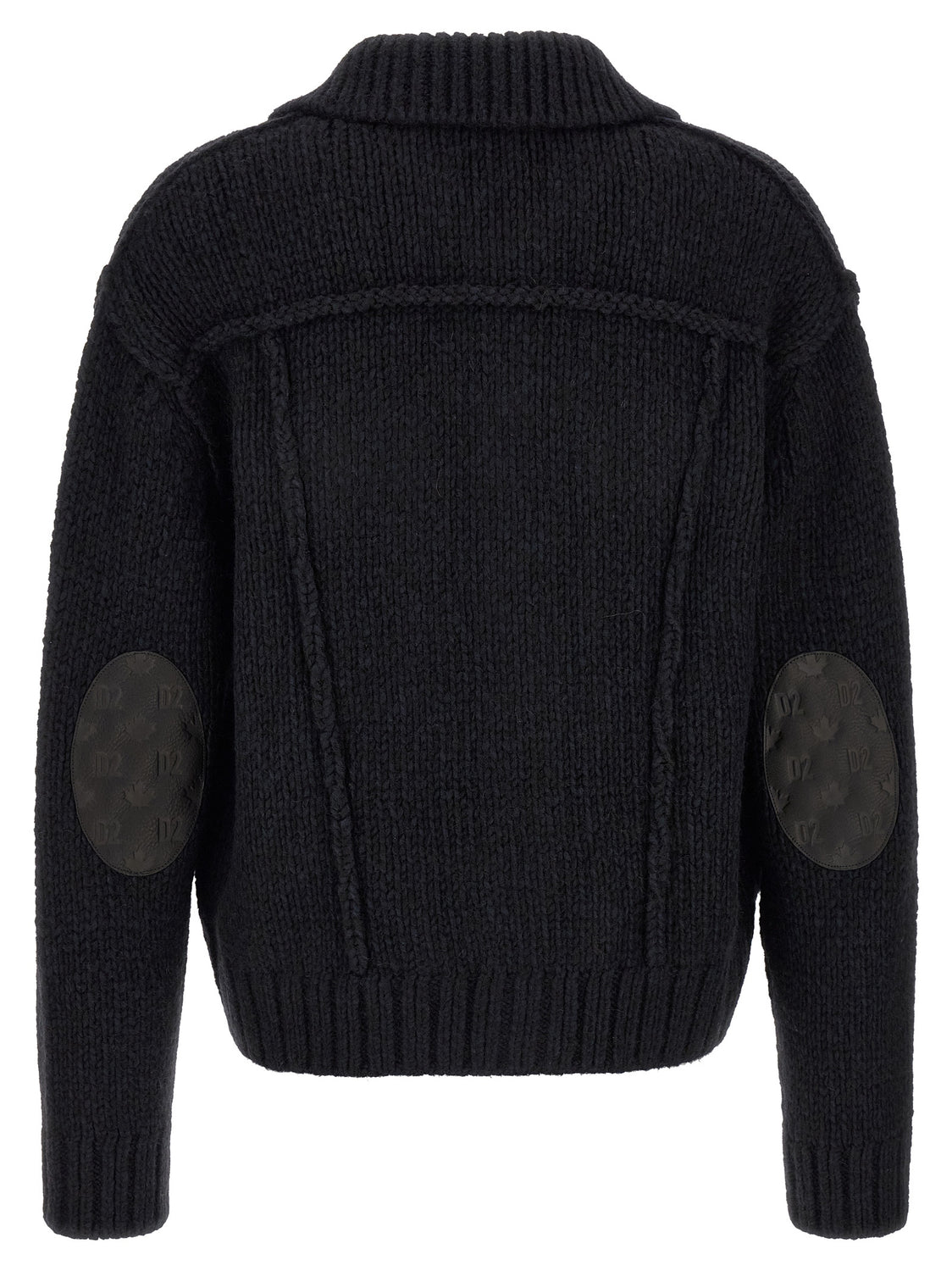 Blue Marabou Cardigan