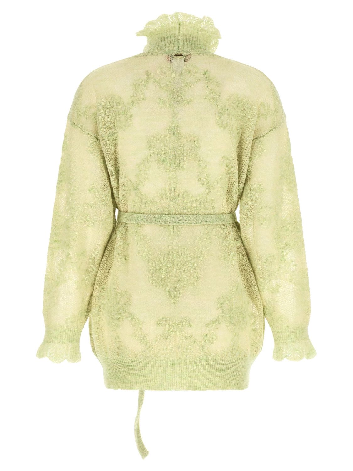 Bicolor Polyamide Cardigan