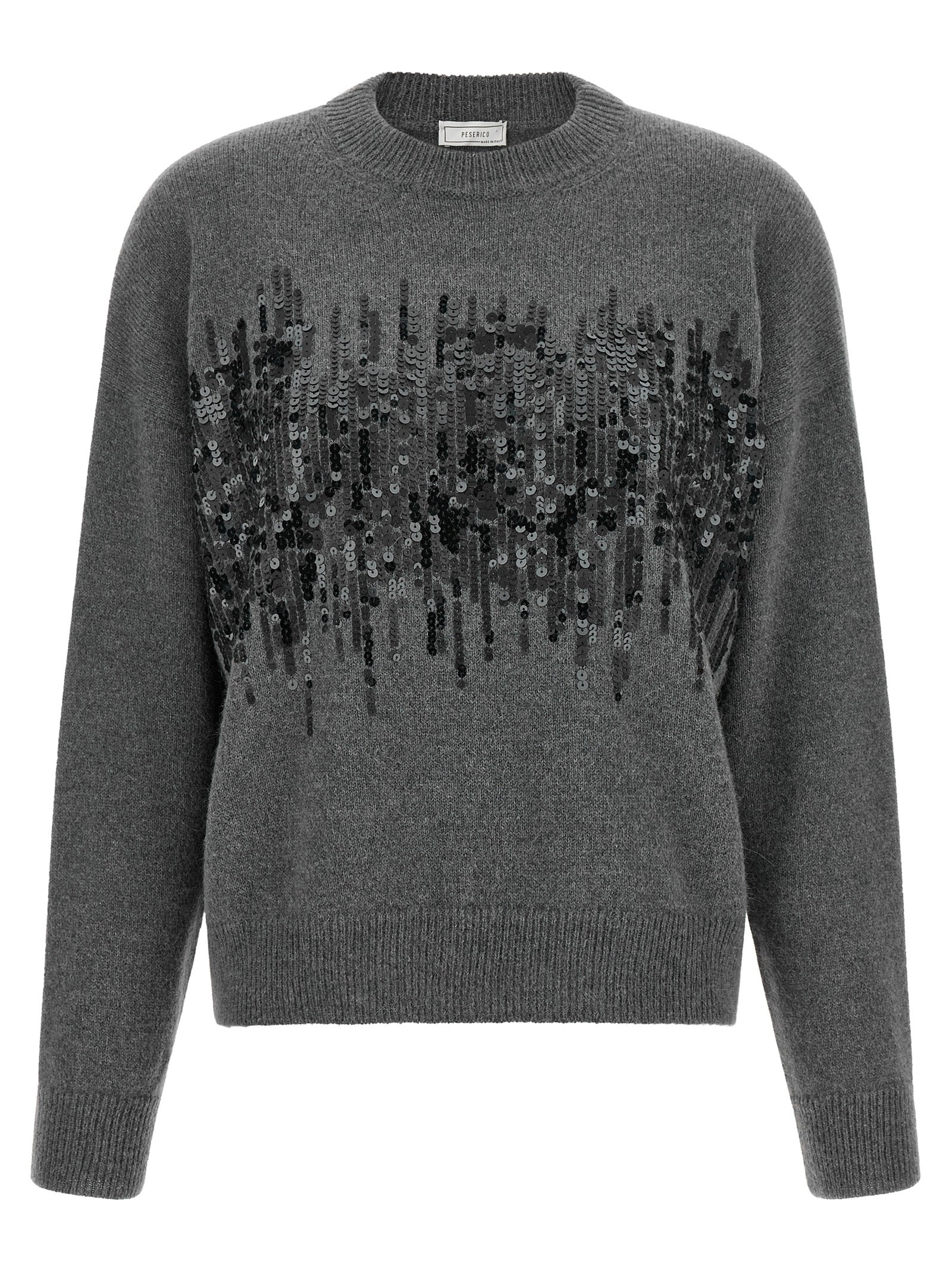 Gray Wool Cardigan
