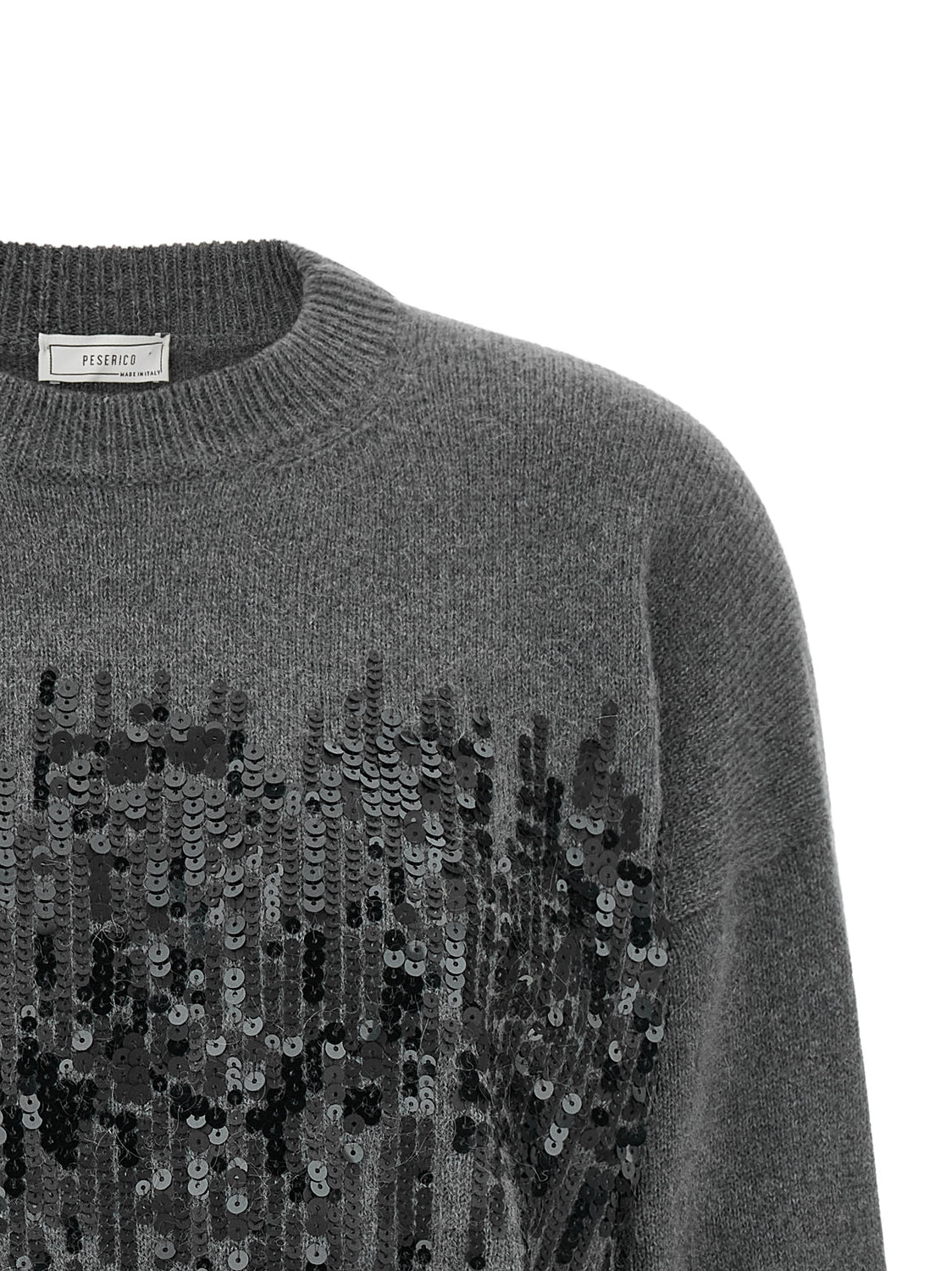 Gray Wool Cardigan