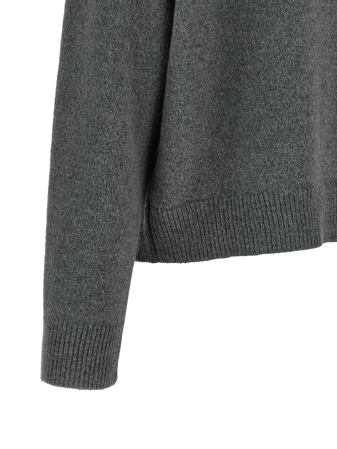 Gray Wool Cardigan