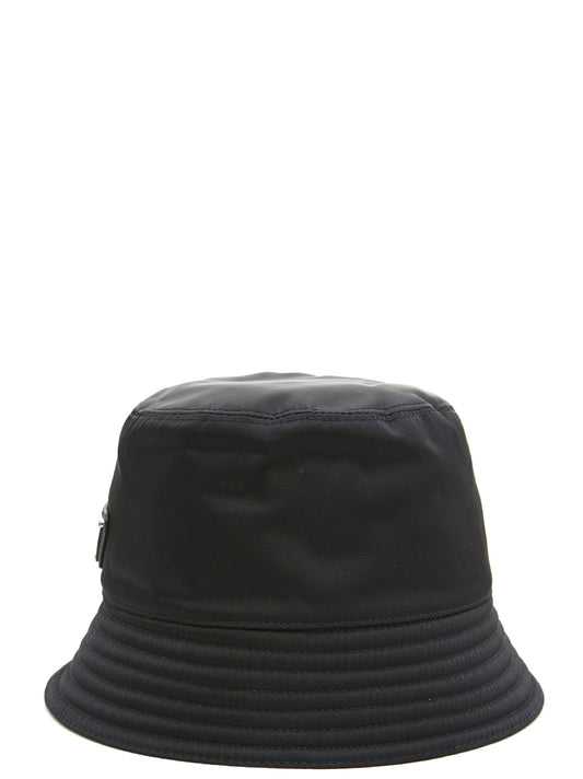Black Nylon Bucket Hat