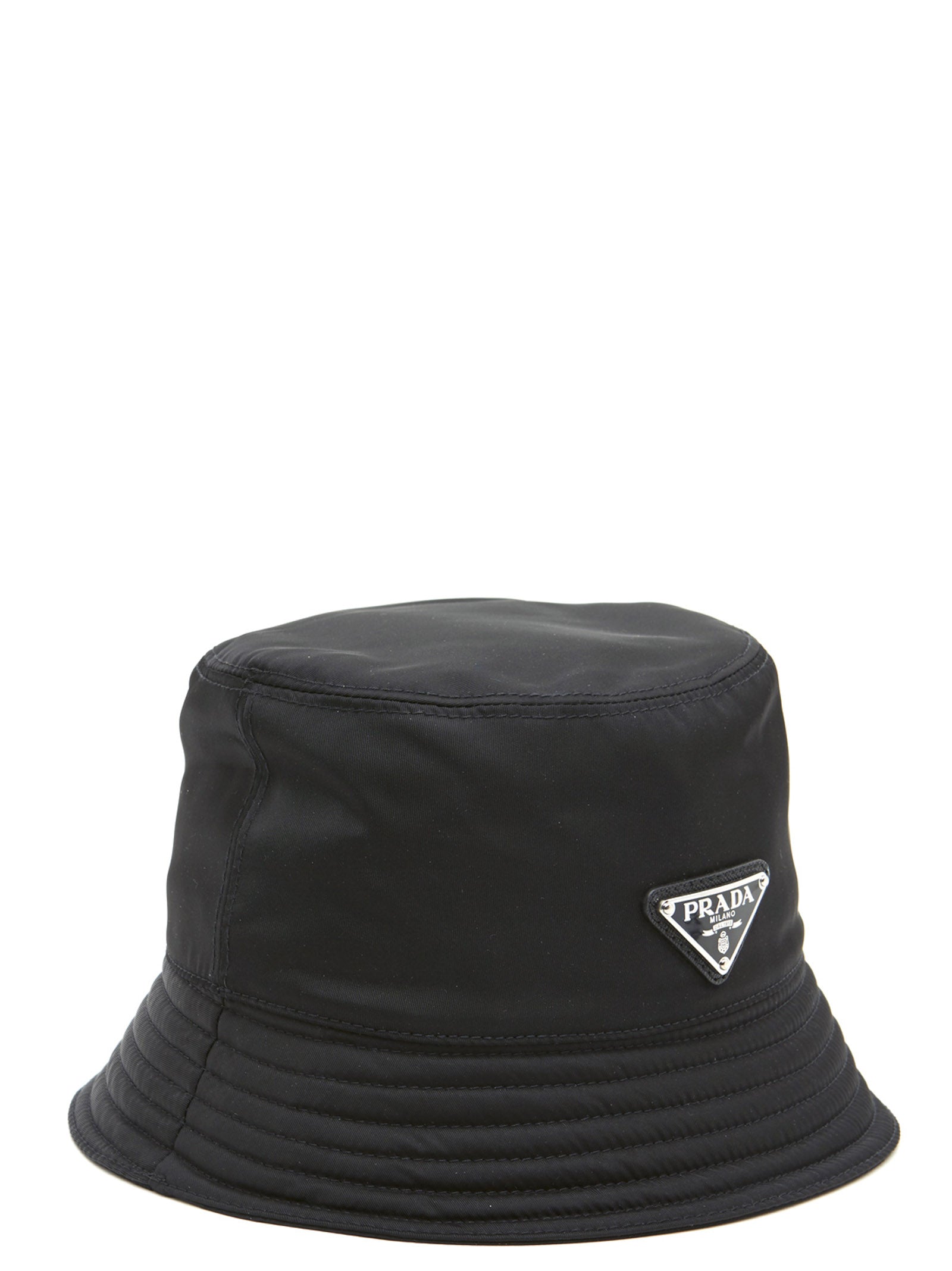 Black Nylon Bucket Hat