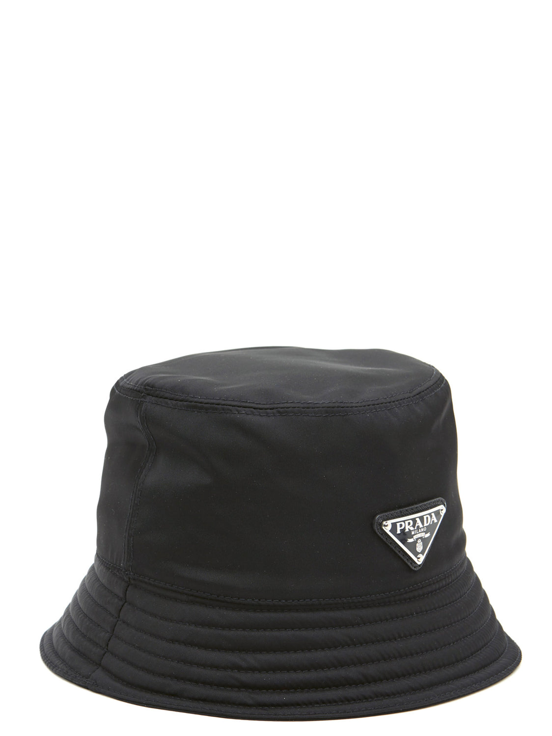 Black Nylon Bucket Hat