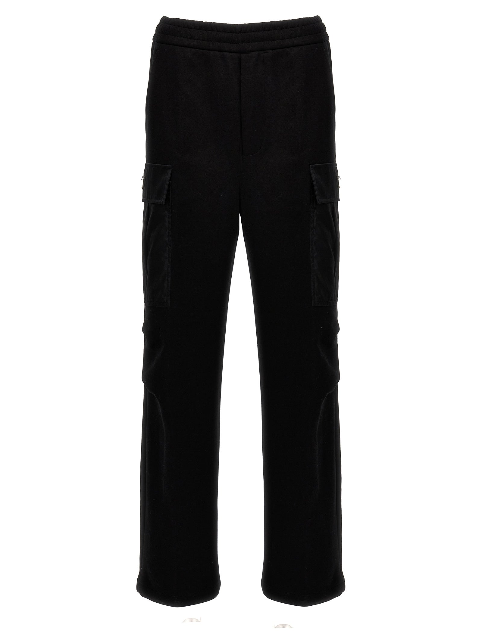 Black Cotton Joggers (Workout Pants)
