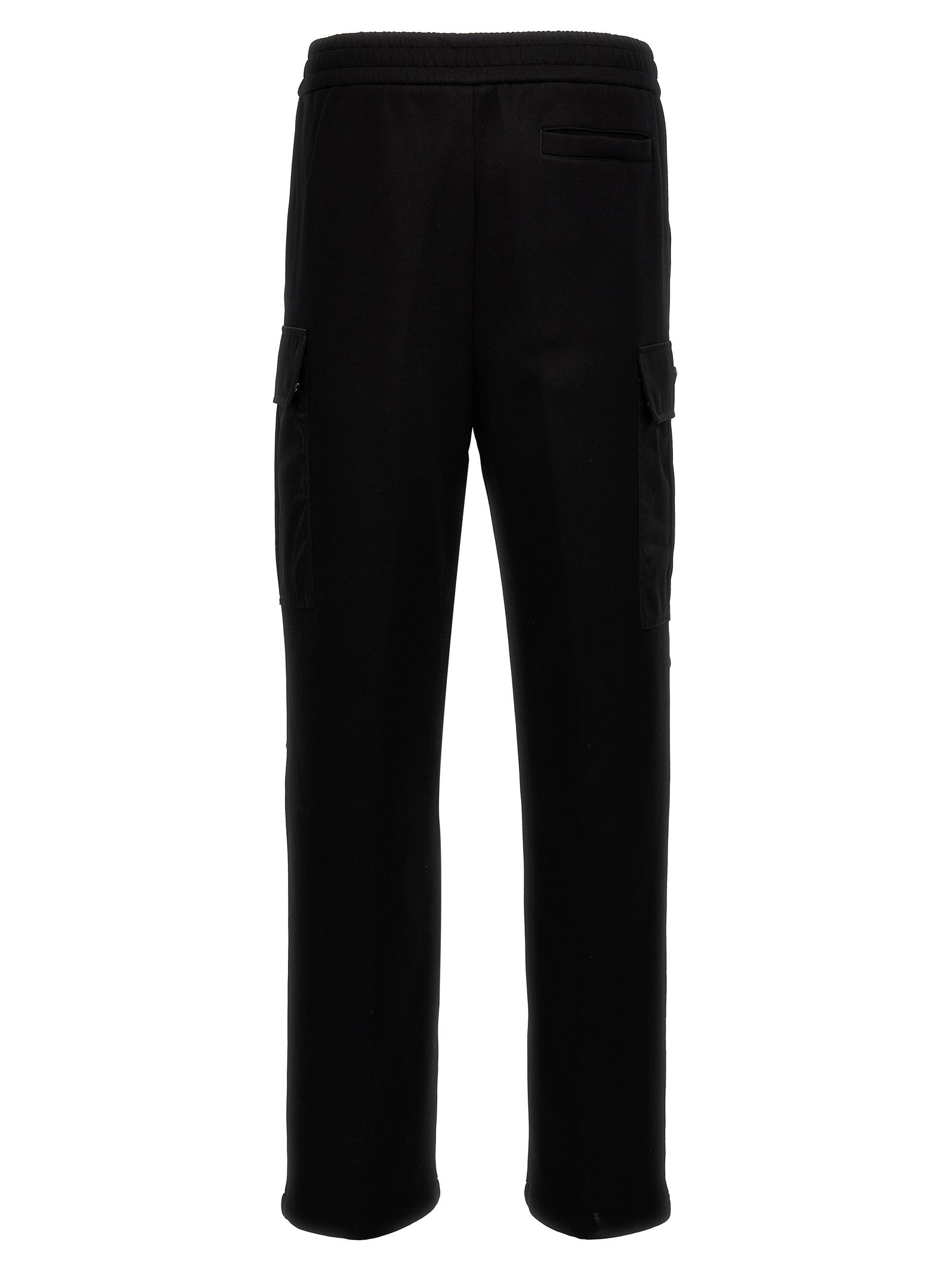 Black Cotton Joggers (Workout Pants)