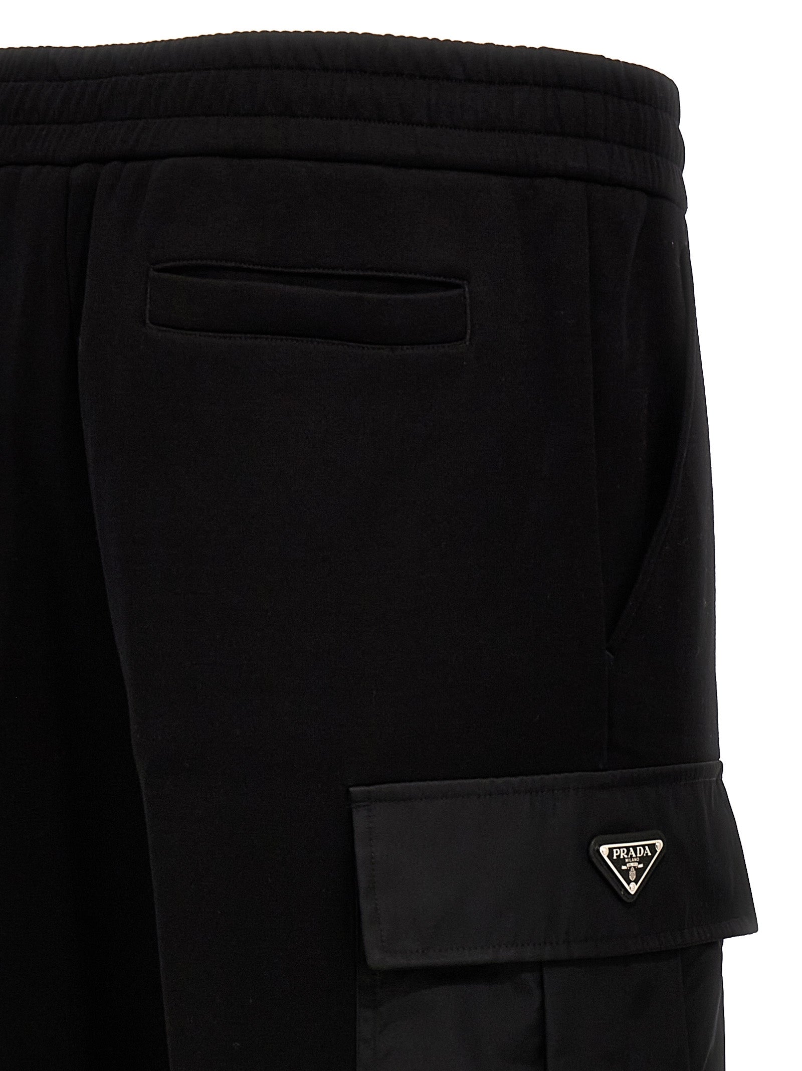 Black Cotton Joggers (Workout Pants)