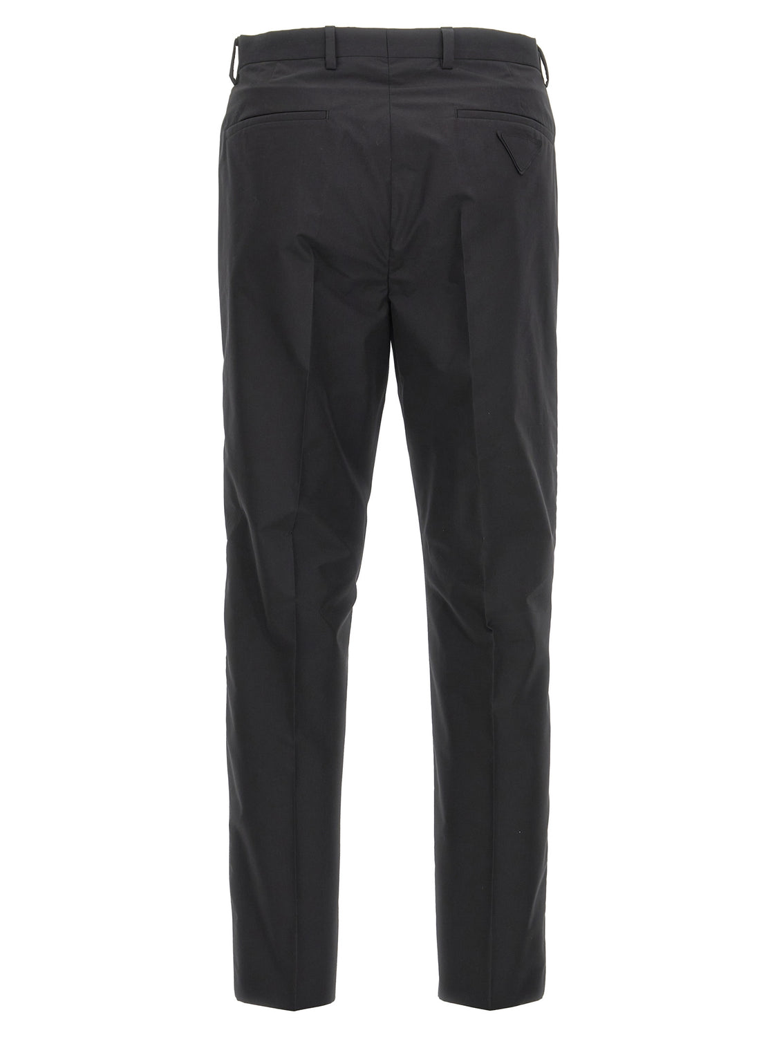 Black Cotton Dress Pants
