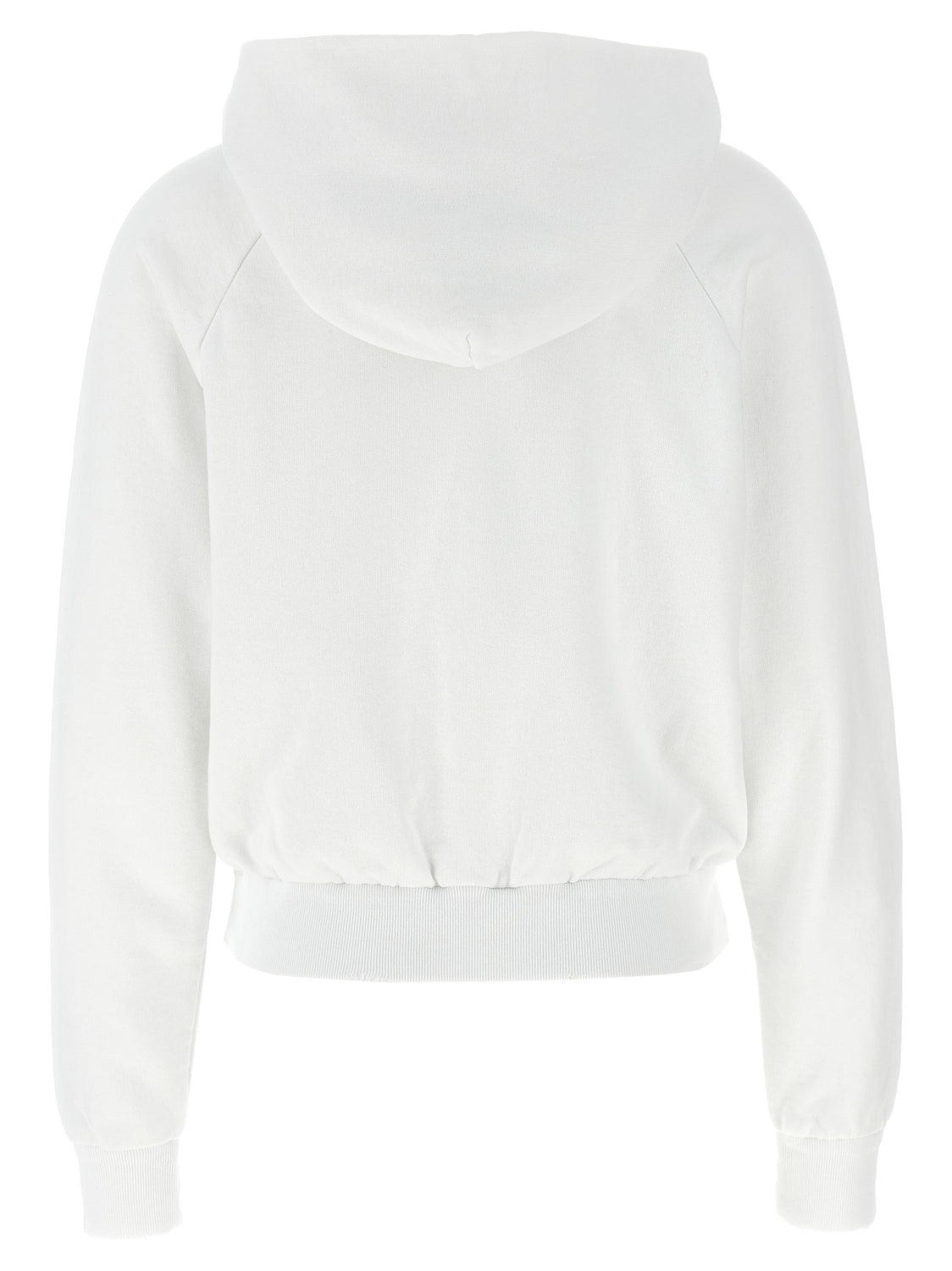 White Cotton Sweatshirt