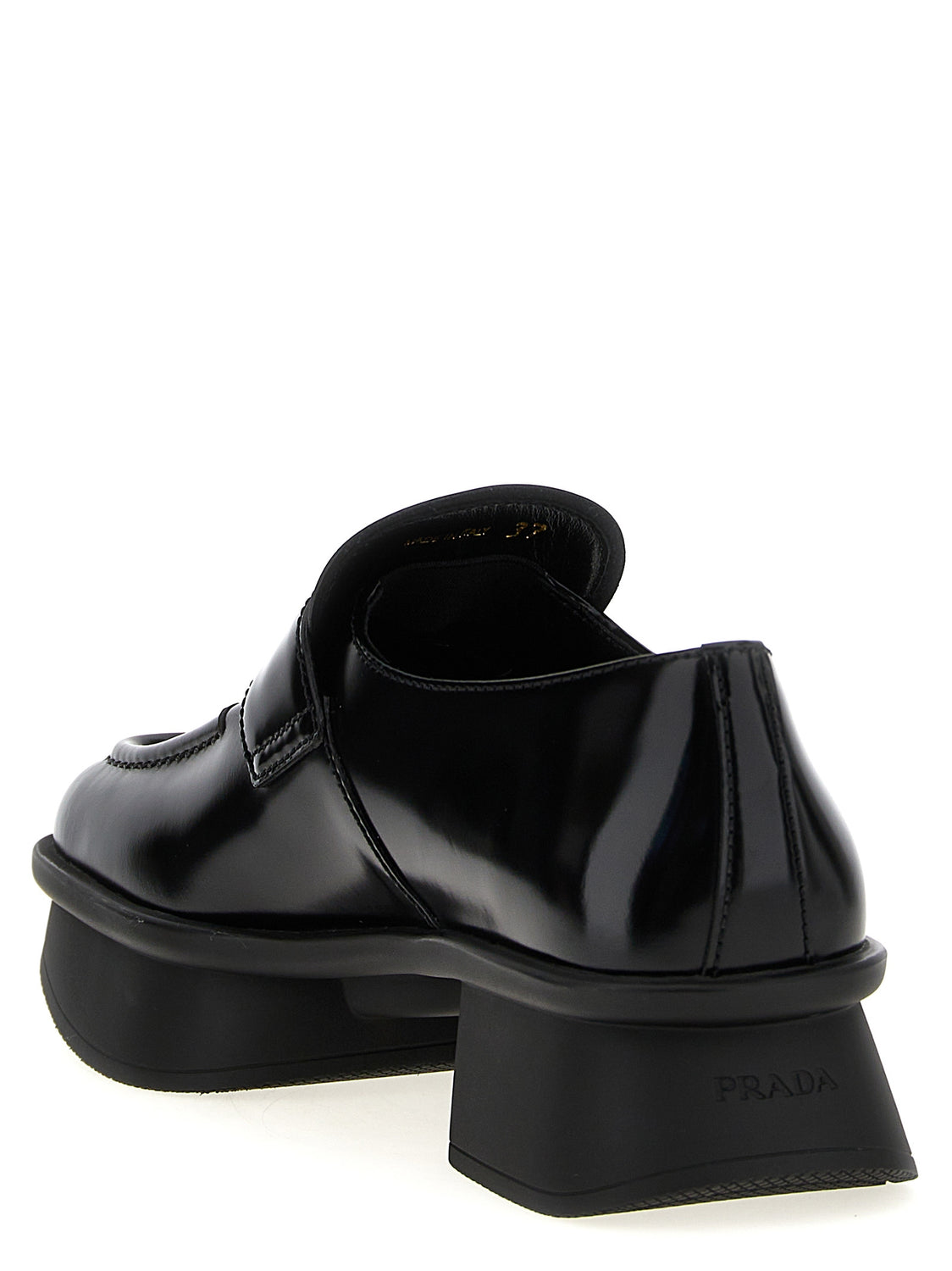 Black Calfskin Slip-On Loafers