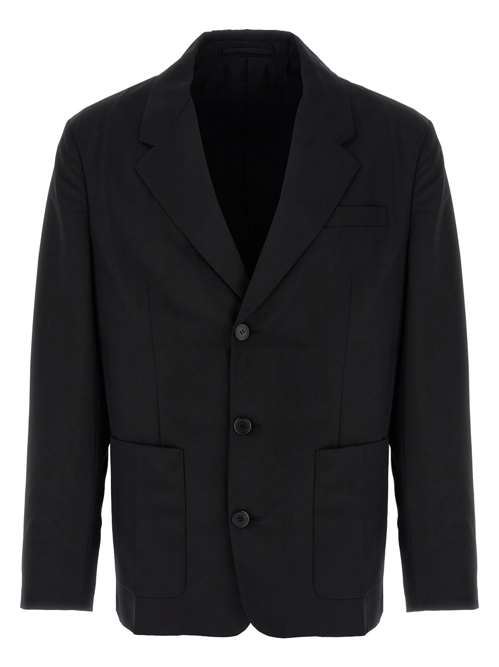 Black Virgin Wool Blazer