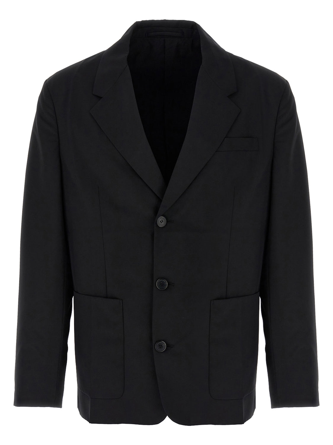 Black Virgin Wool Blazer