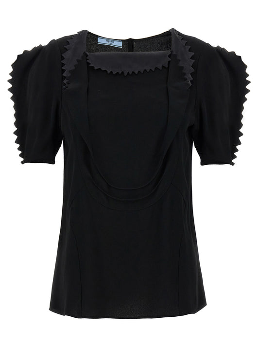 Black Viscose Tank Tops