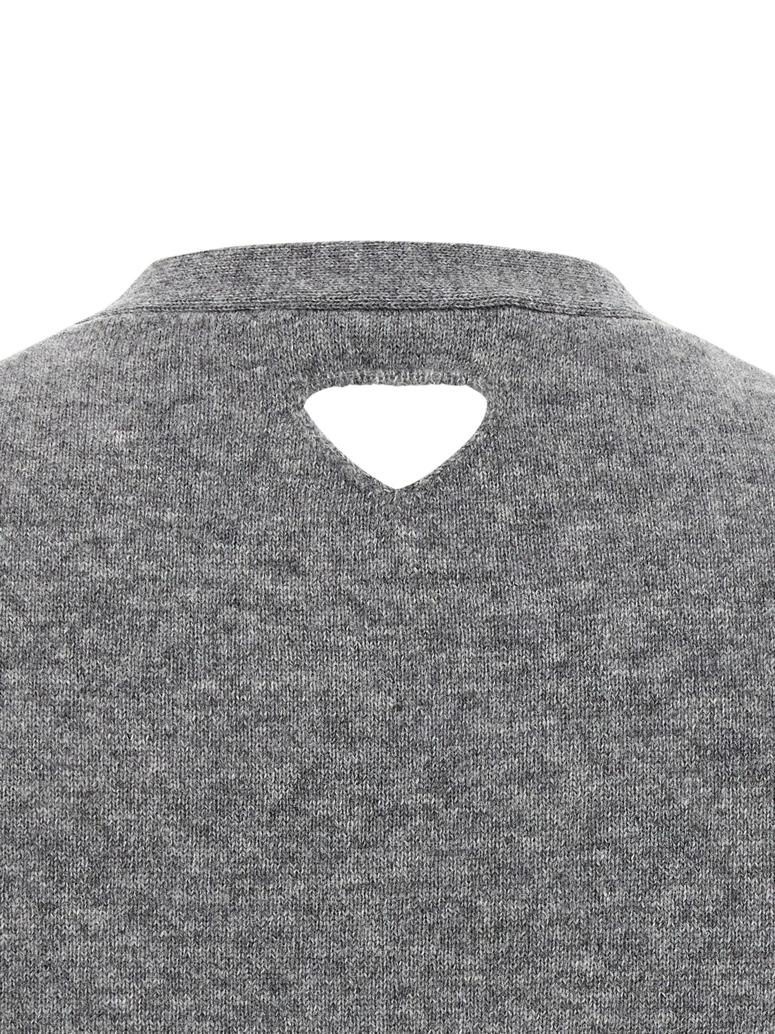 Gray Cashmere Cardigan