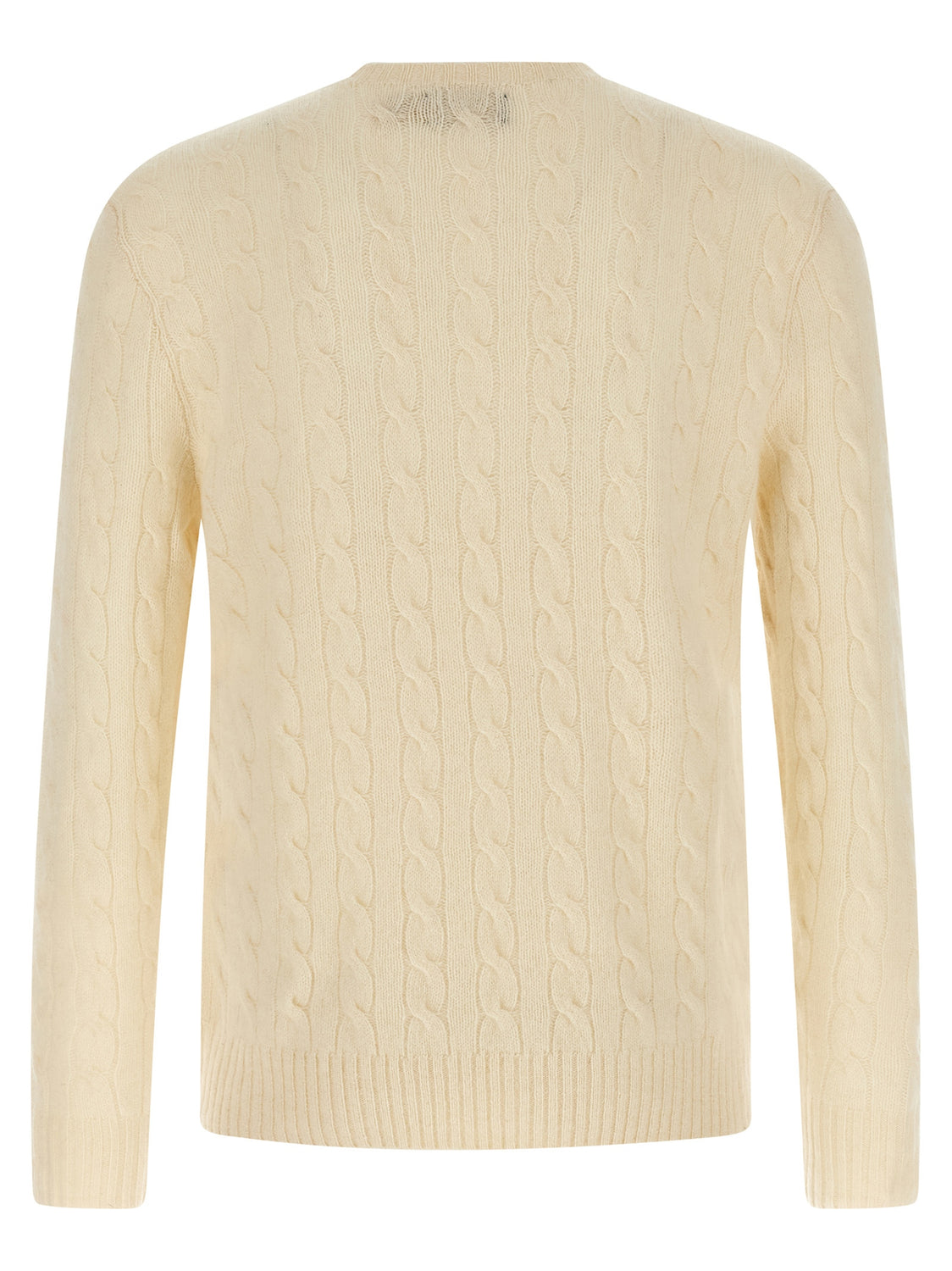 White Wool Cardigan