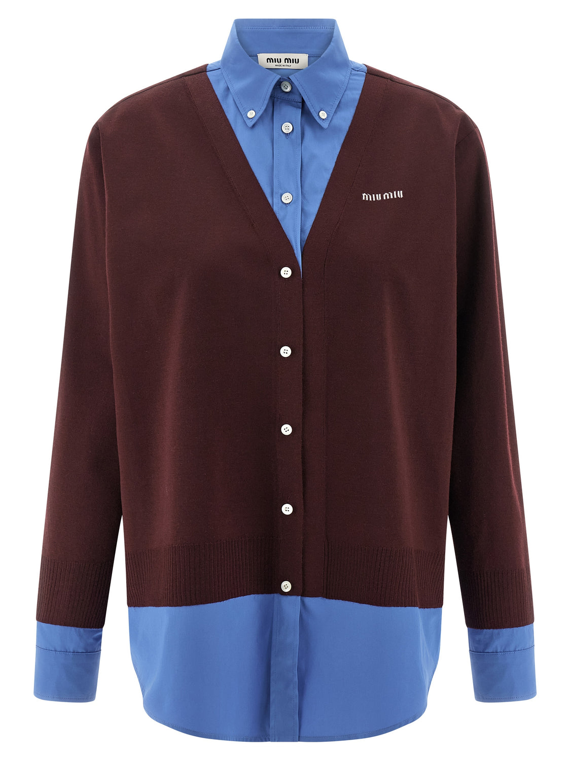 Multicolor Virgin Wool Blouse