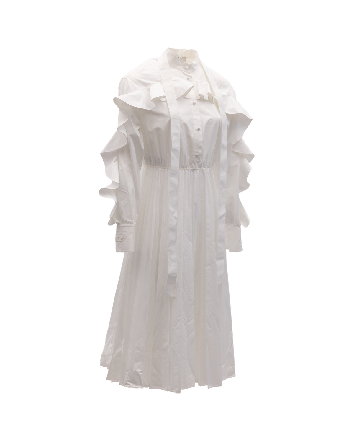 White Evening Dress