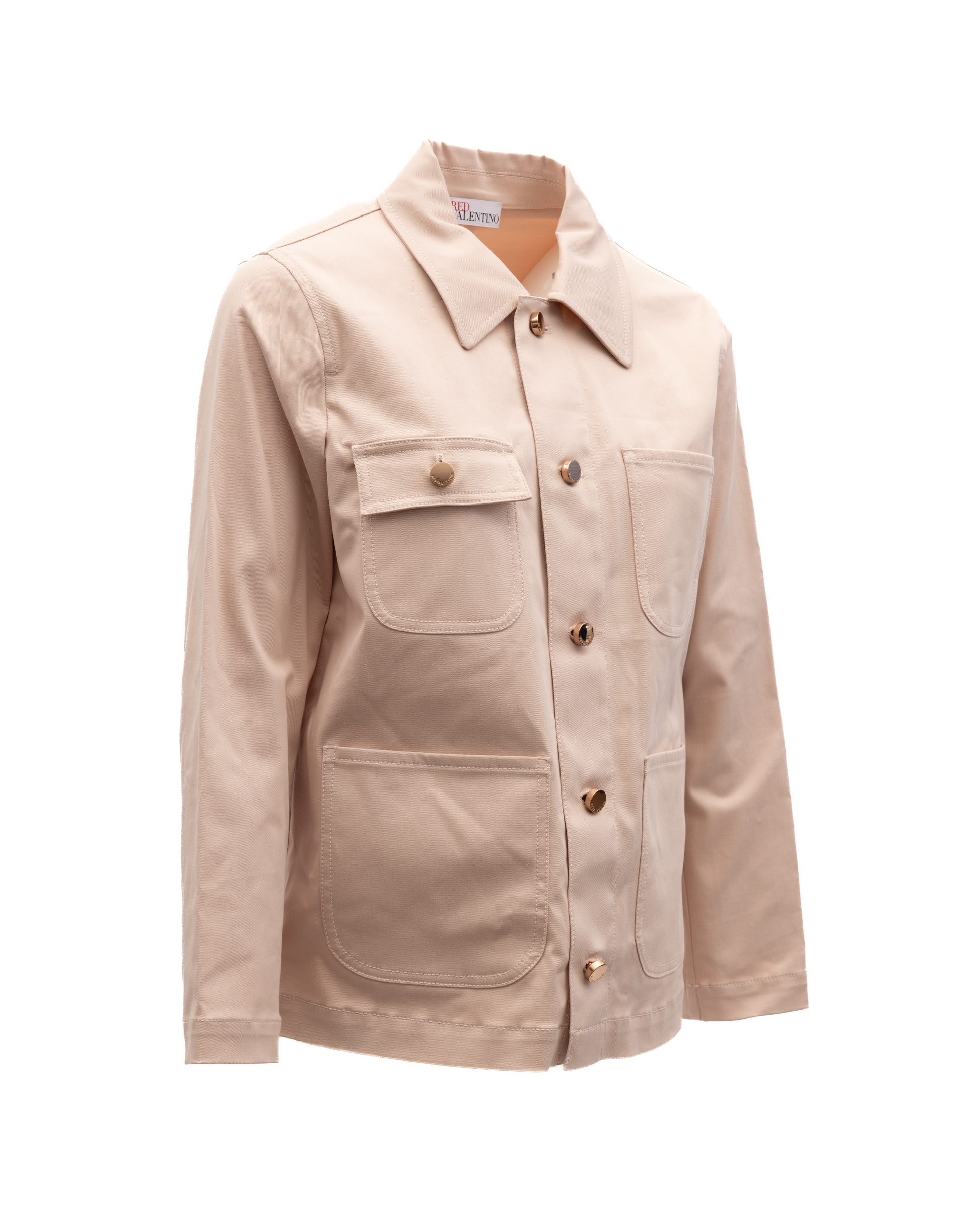 Women Beige Wool Jacket
