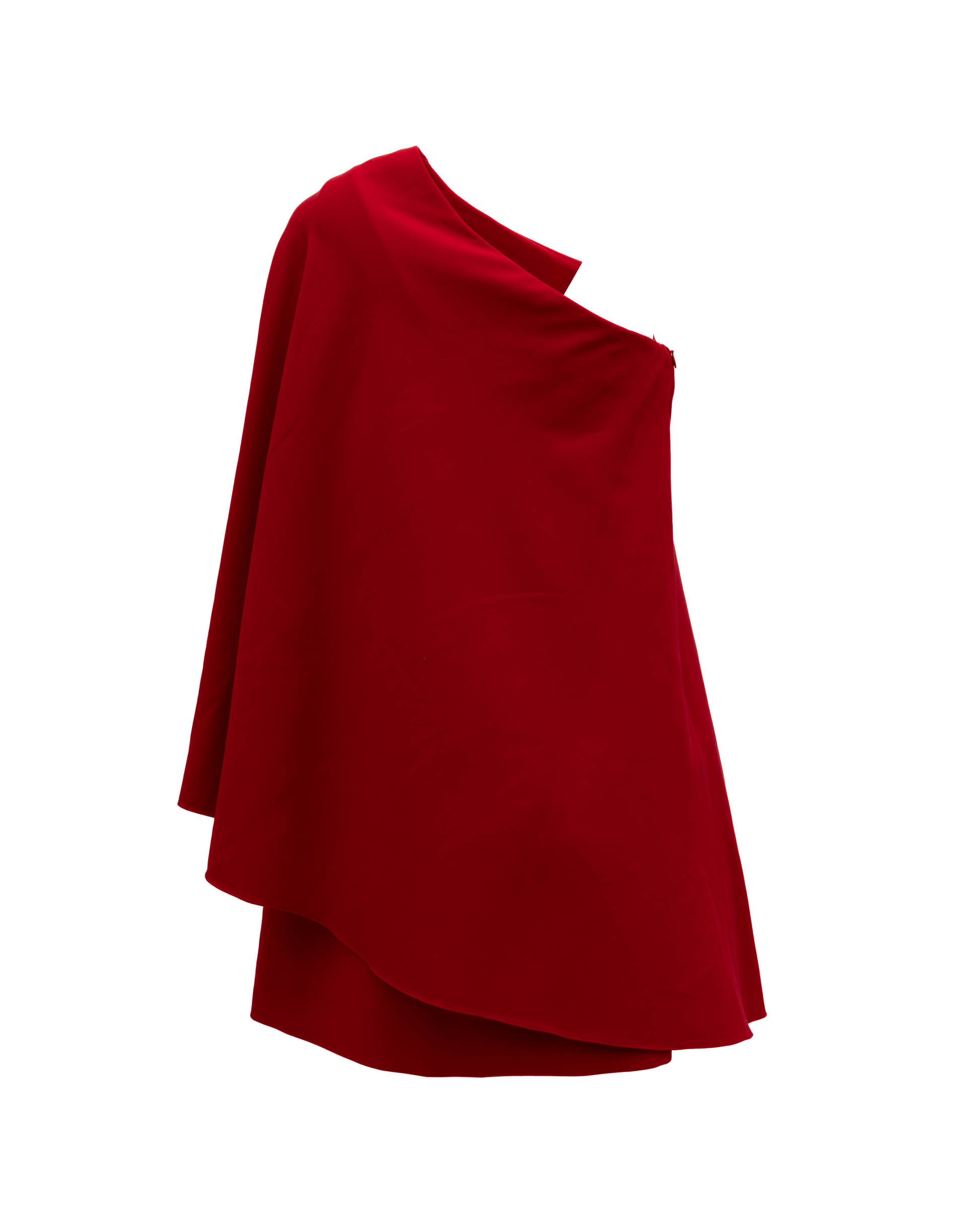 Deep Red Short Cocktail Dress
