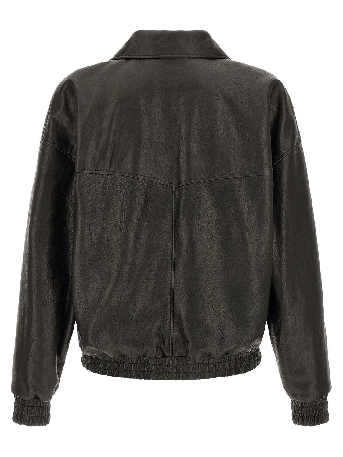 Black Lamb Leather Leather Jacket